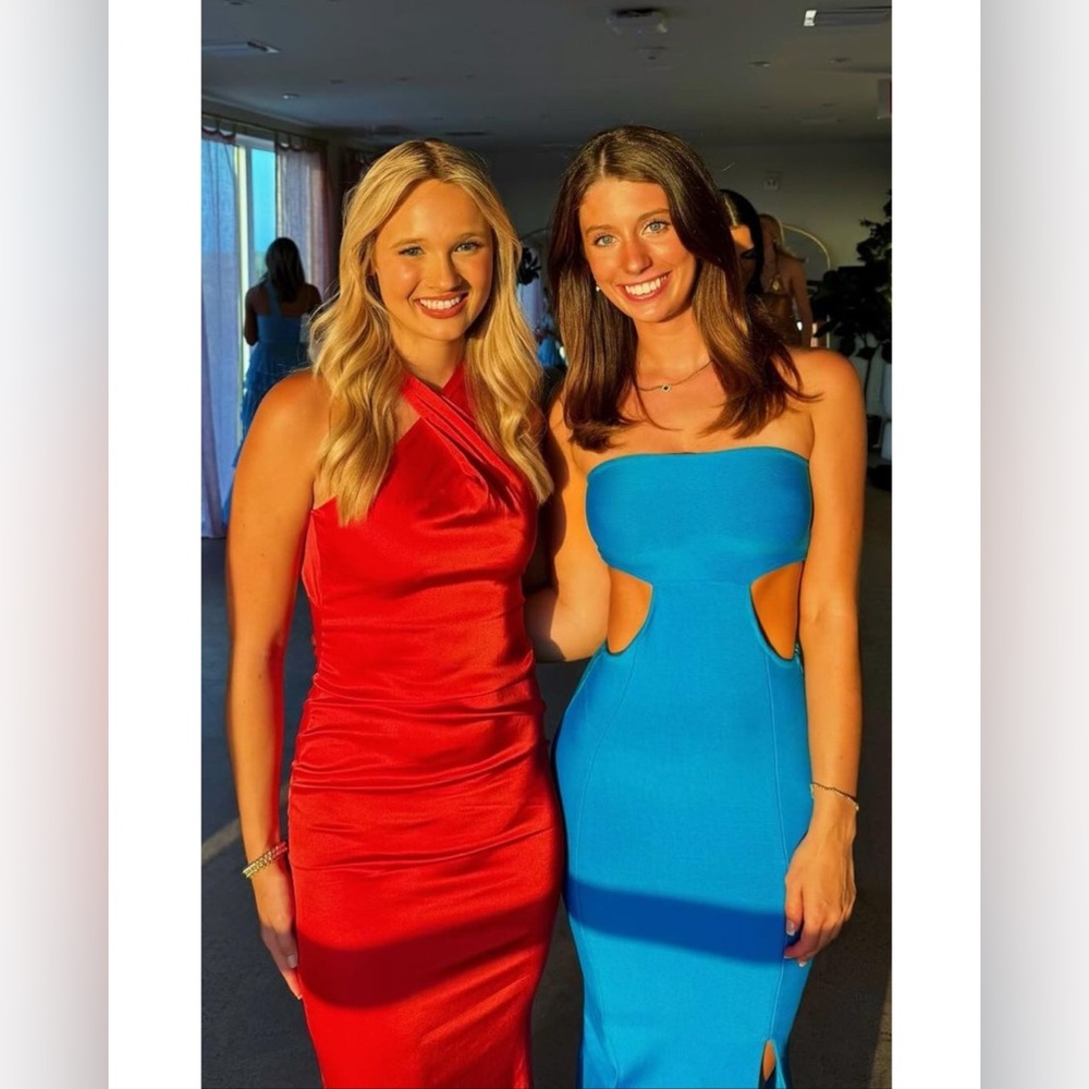 Blue formal dress